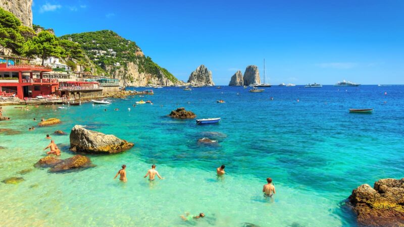 capri beach